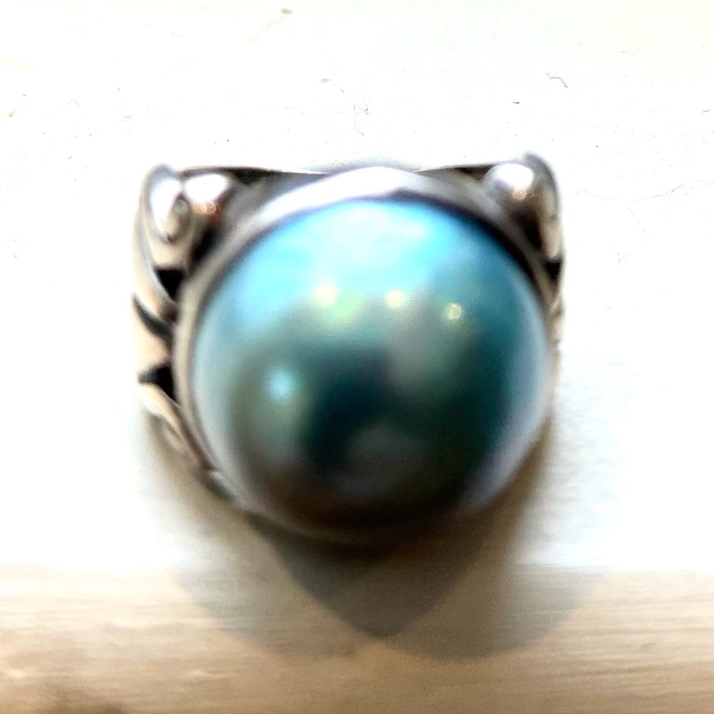 S/S Osmina Pearl Dome Ring